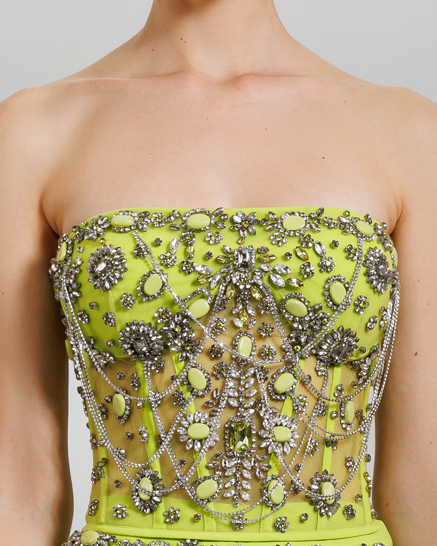 Bejeweled Midi Skirt Set