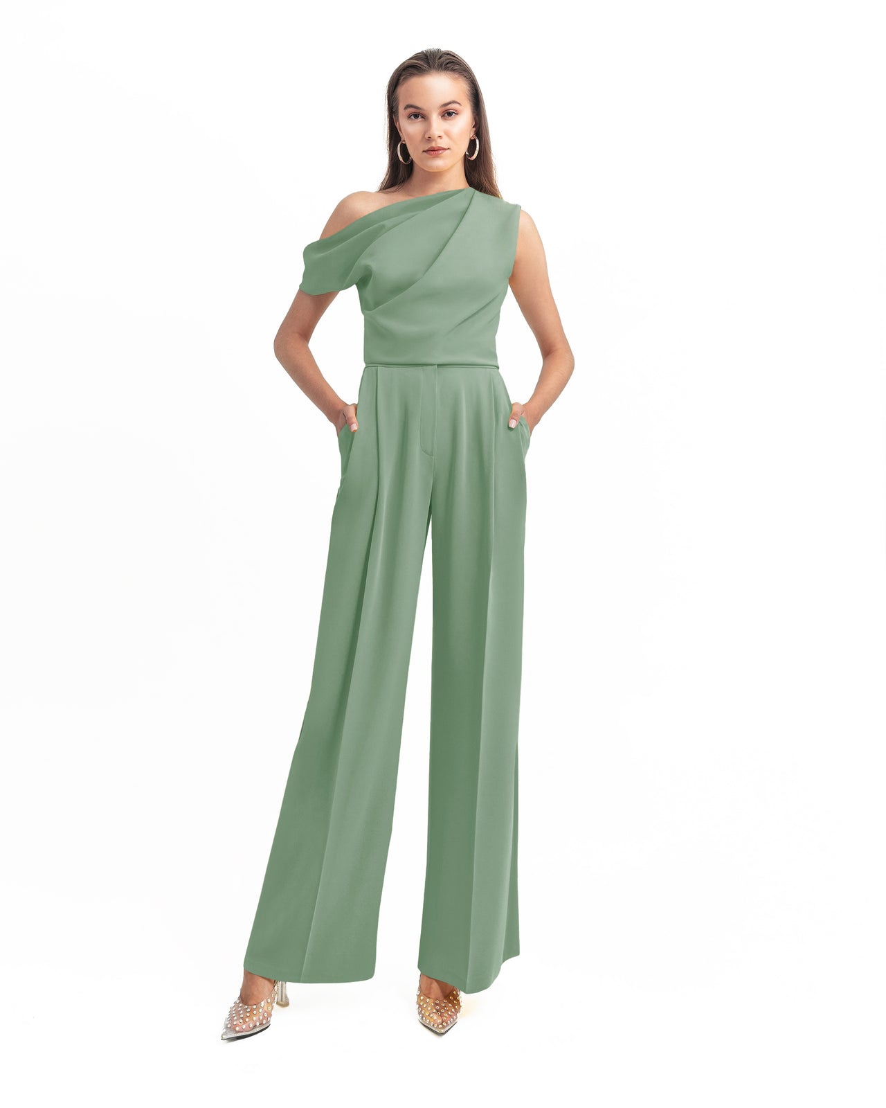 Mint Crepe Set
