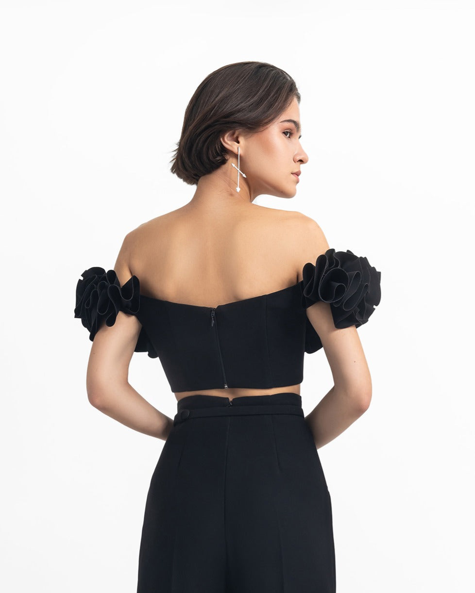 evening crop top dress 2018 Designer Crop top and skirt Beaded Prom Evening Gown Frugal Mughal