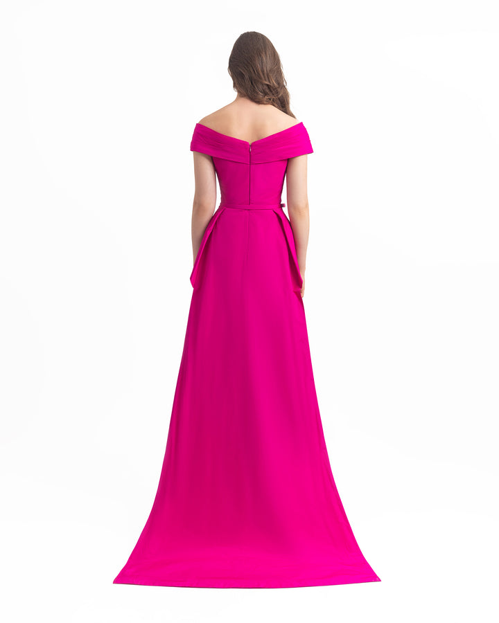 Fuchsia Taffeta Set