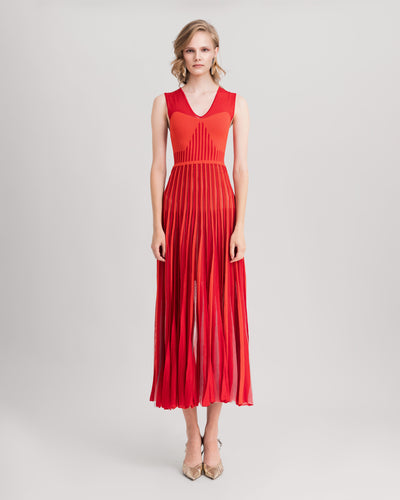 Red Heart Shape Design Dress