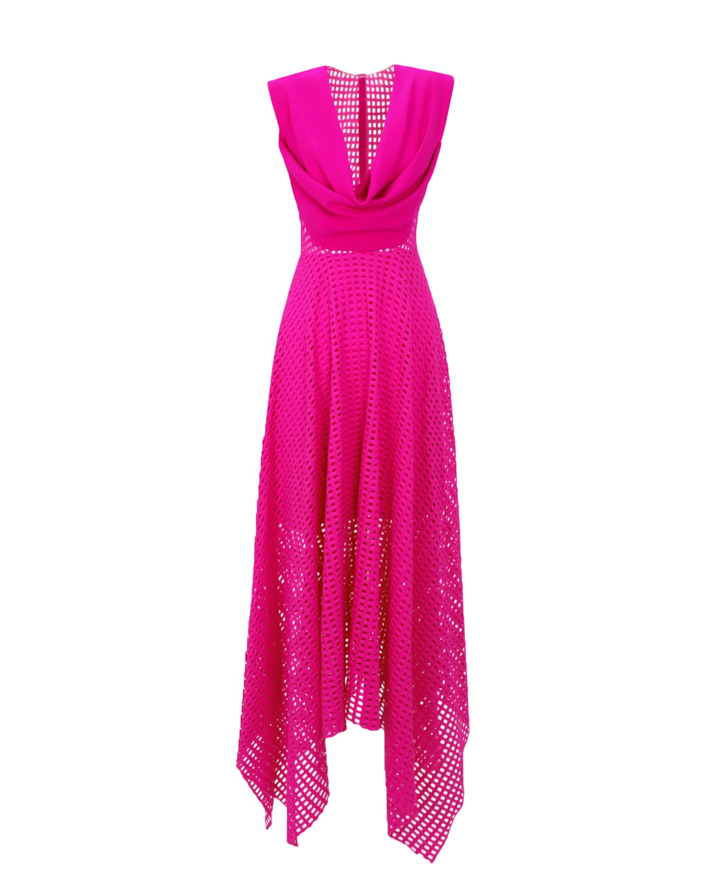 Crochet Lace Midi Dress