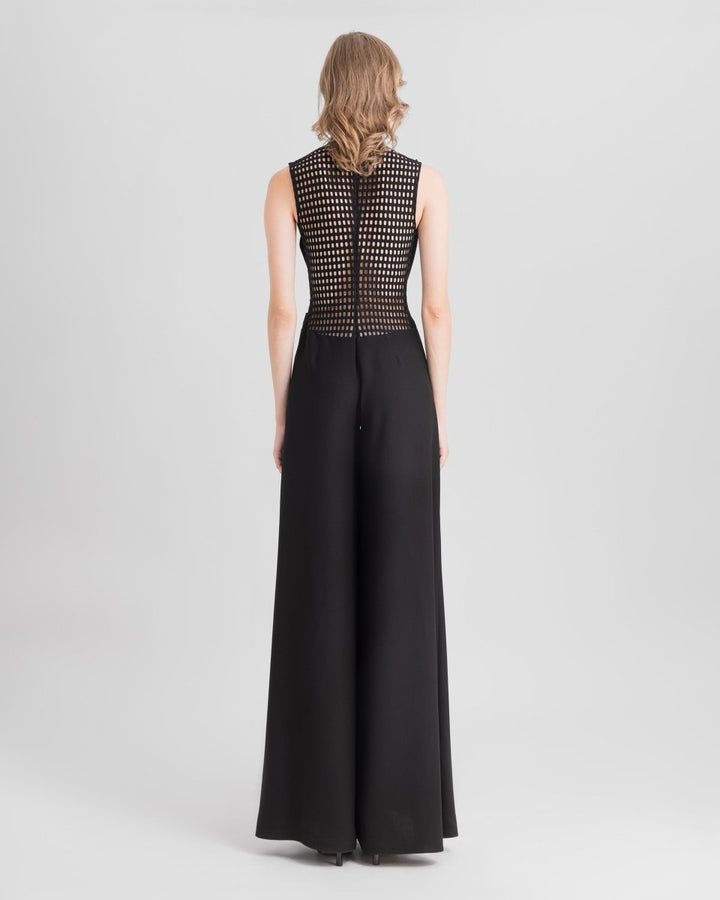 Flared Cut Jumpsuit - Gemy Maalouf