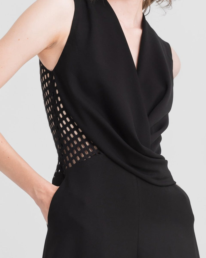 Flared Cut Jumpsuit - Gemy Maalouf