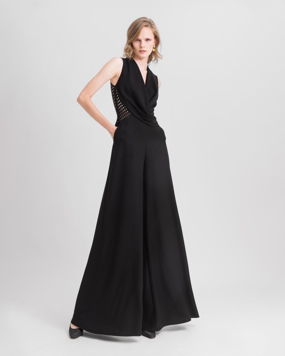 Flared Cut Jumpsuit - Gemy Maalouf