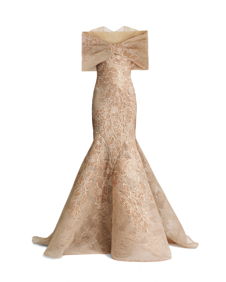 Mermaid Dress with Bolero