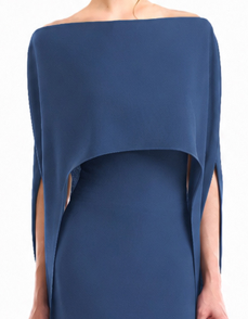 Cape Overlay Dress