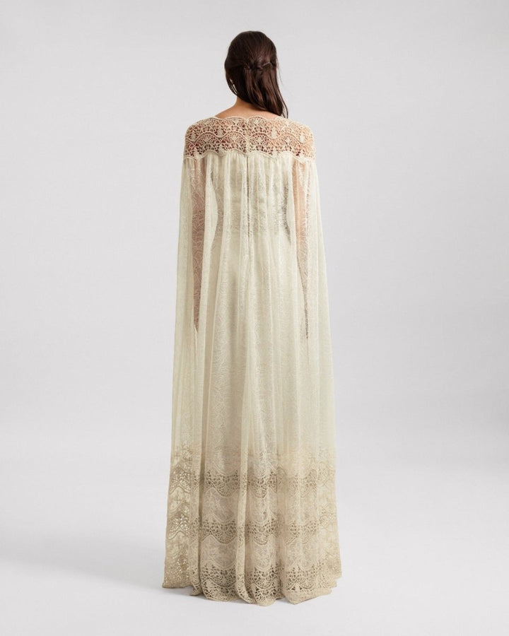 Cape - Like Lace Dress - Gemy Maalouf