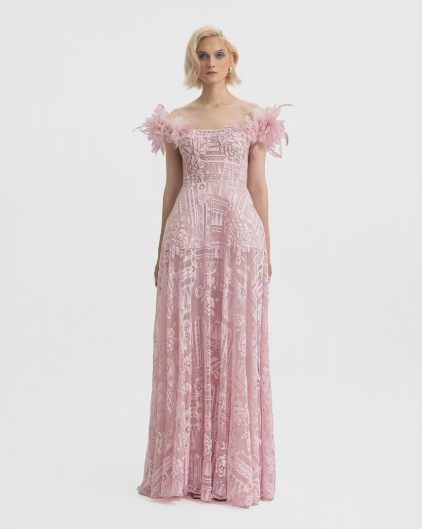 Structured Underskirt Dress