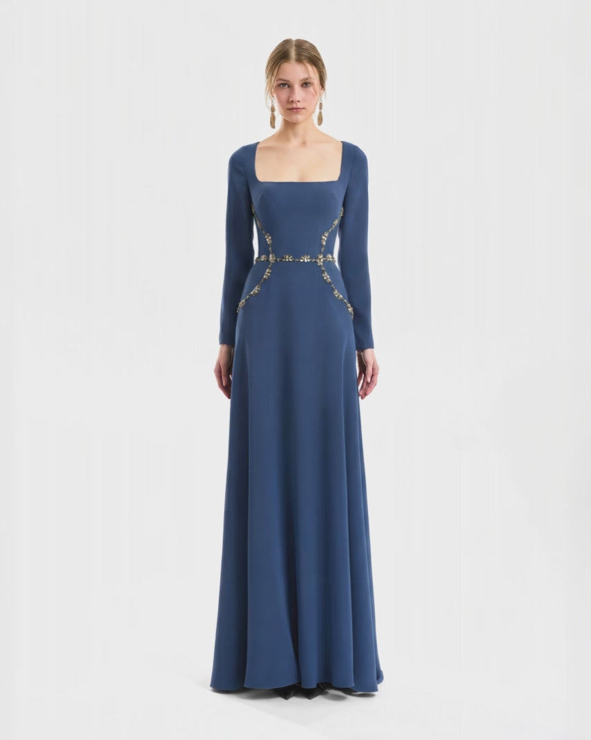 Beaded Waist Dress