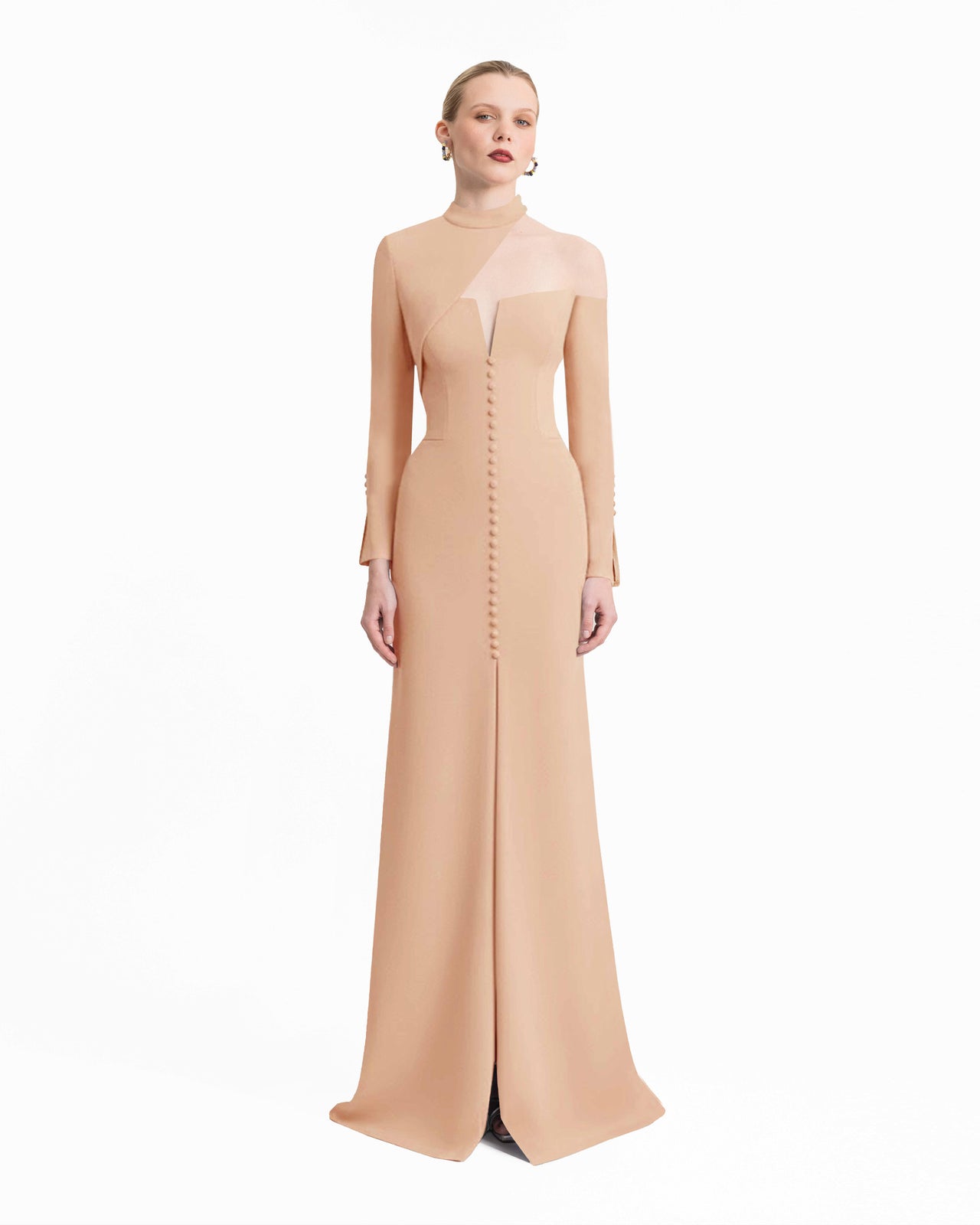 Button-Down Front Dress