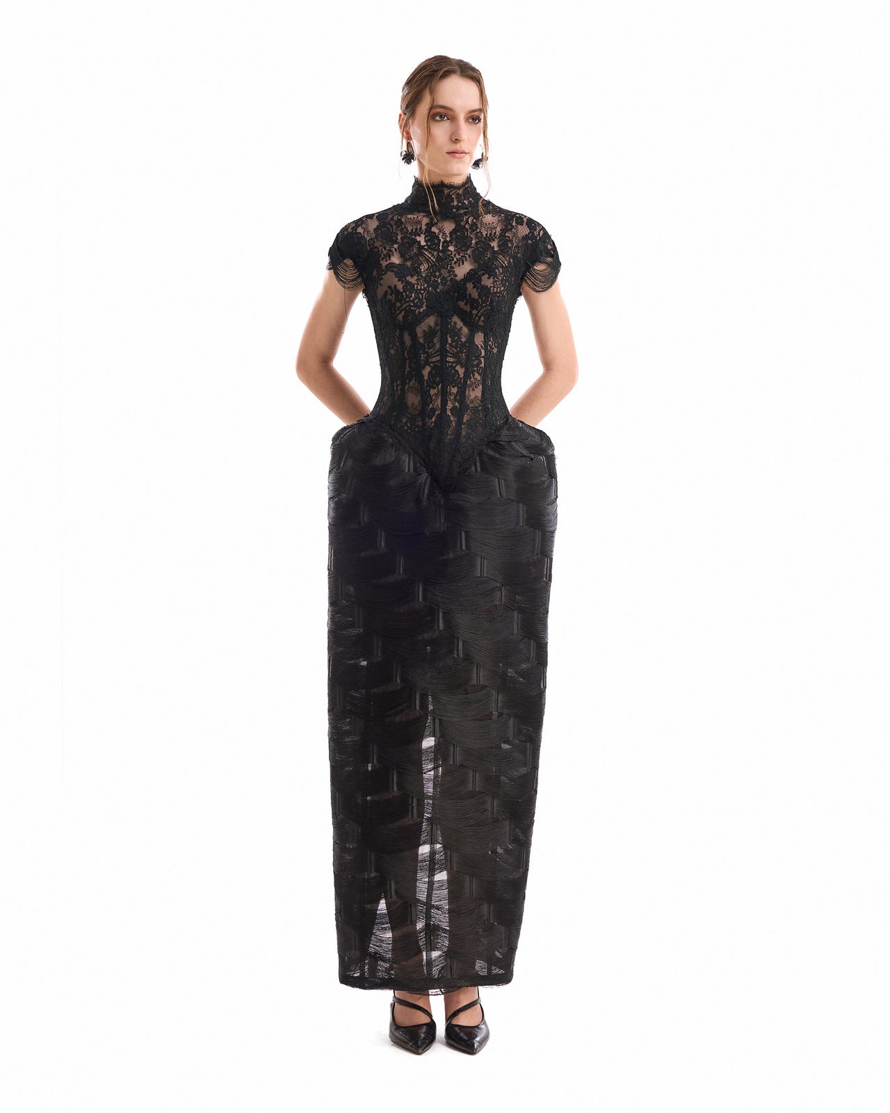 Fringe Corset Dress