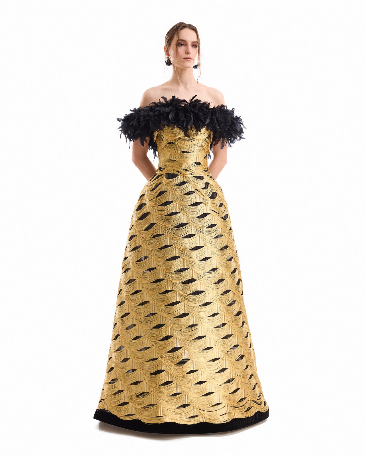 Feathered Fringe Dress