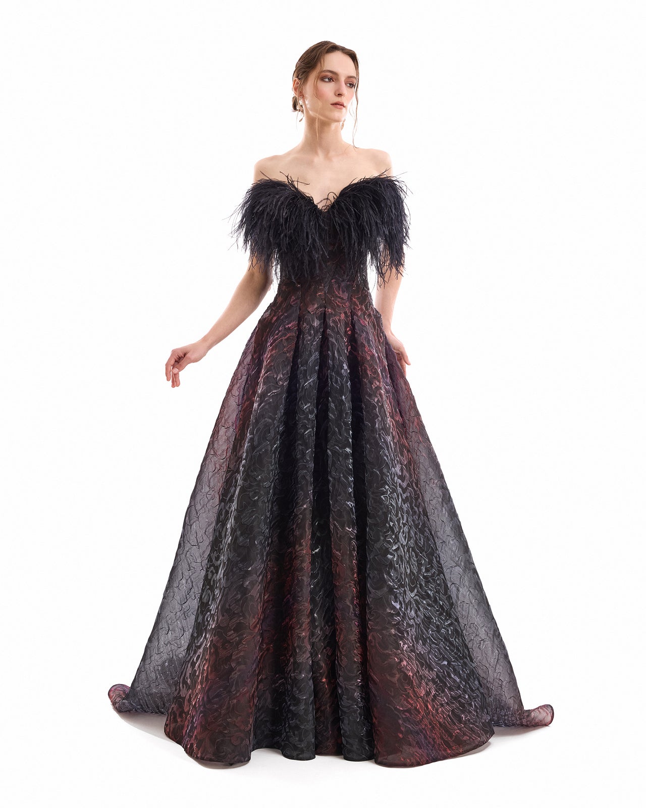 Feathered Dress