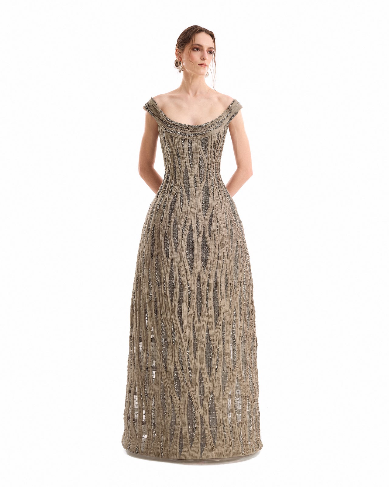 Beaded Cage Dress