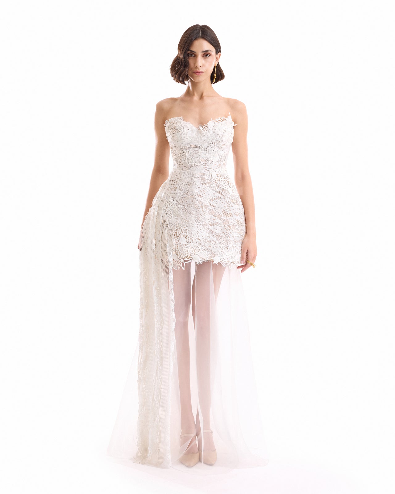 Guipure Cage Dress