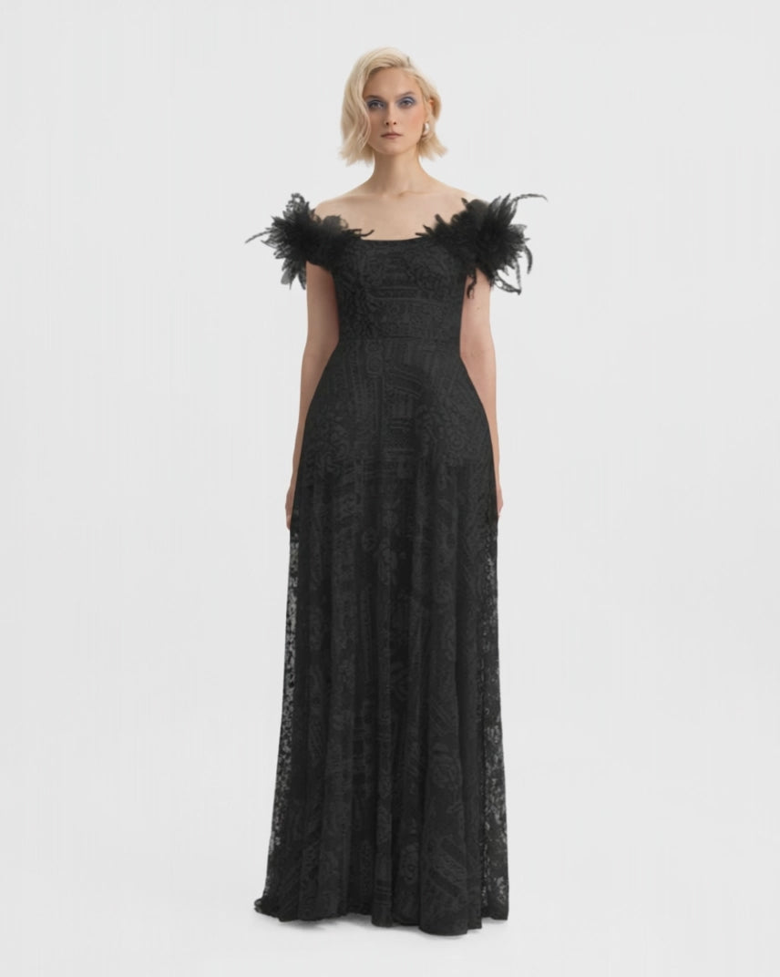 Structured Underskirt Dress