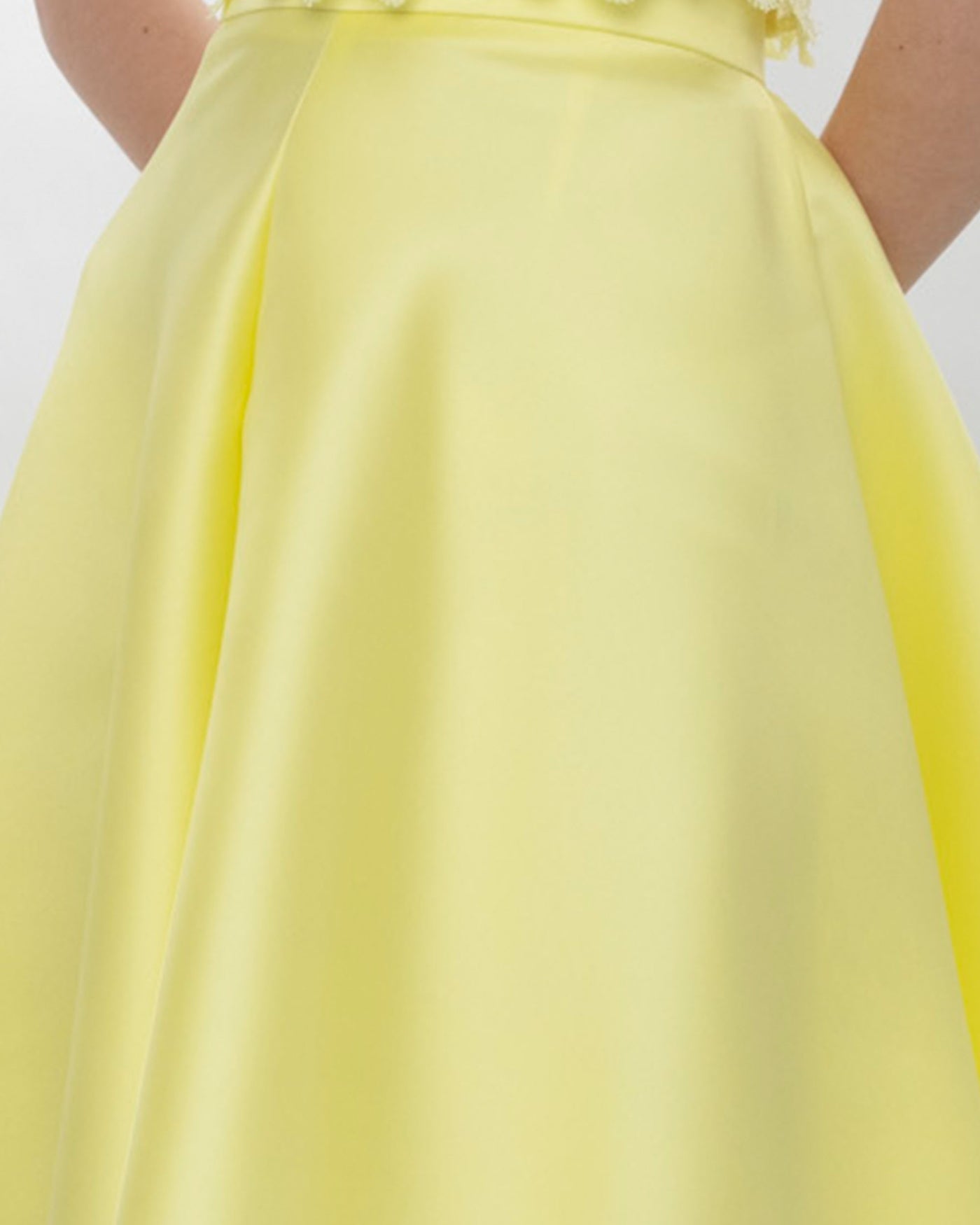 Mikado Yellow Skirt