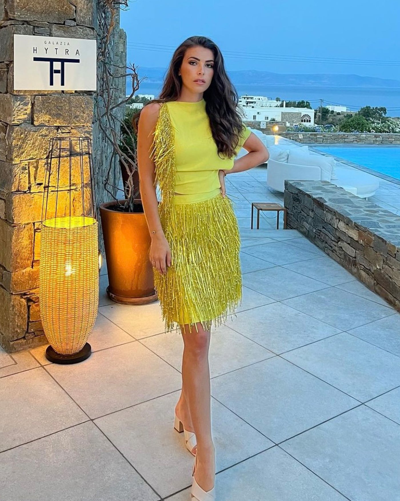 Eva Colas at an Event in Greece
