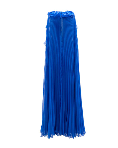 Flared Royal Blue Dress