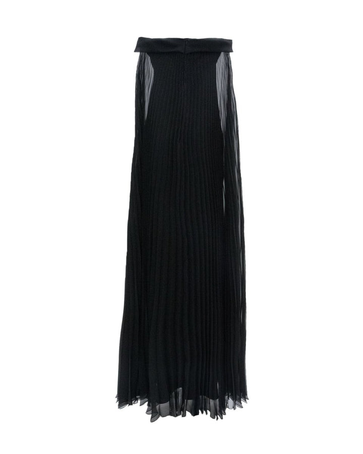 Pleated Strapless Dress - Gemy Maalouf