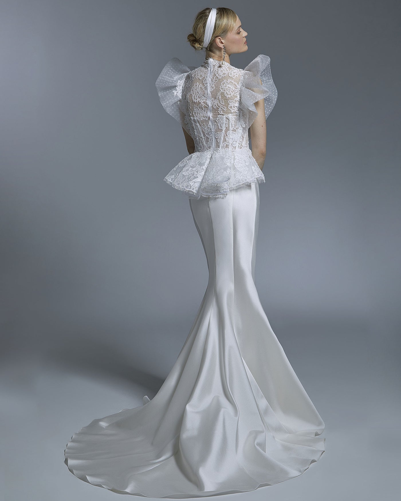 Mermaid Cut Gown With Corset