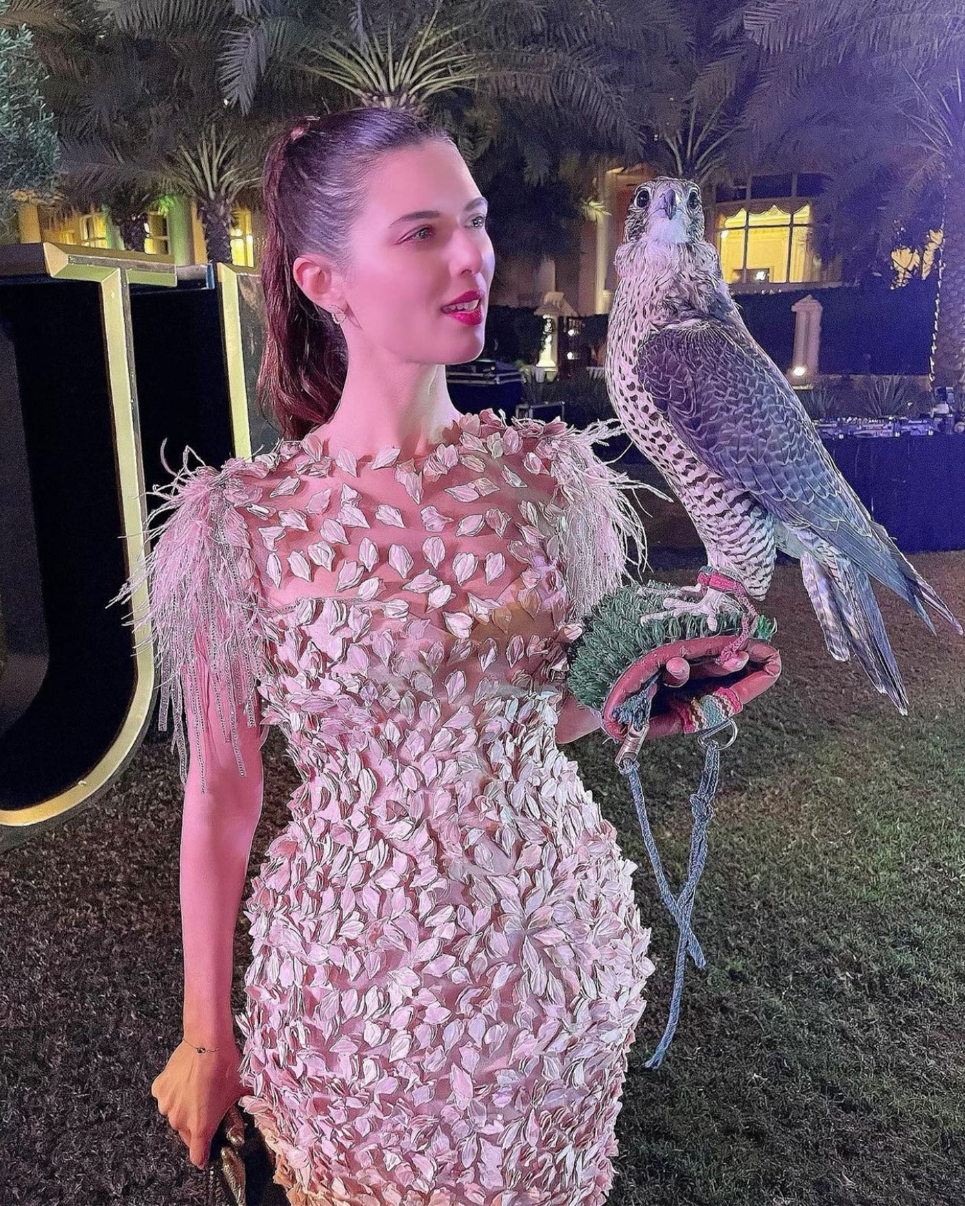 Catherina Minthe at Vogue Arabia Ball in Dubai
