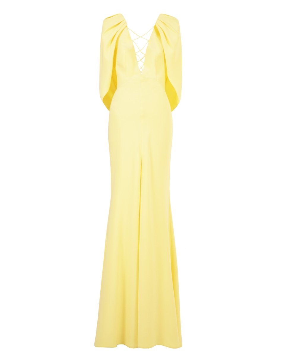 Cape - Like Lemon Dress - Gemy Maalouf