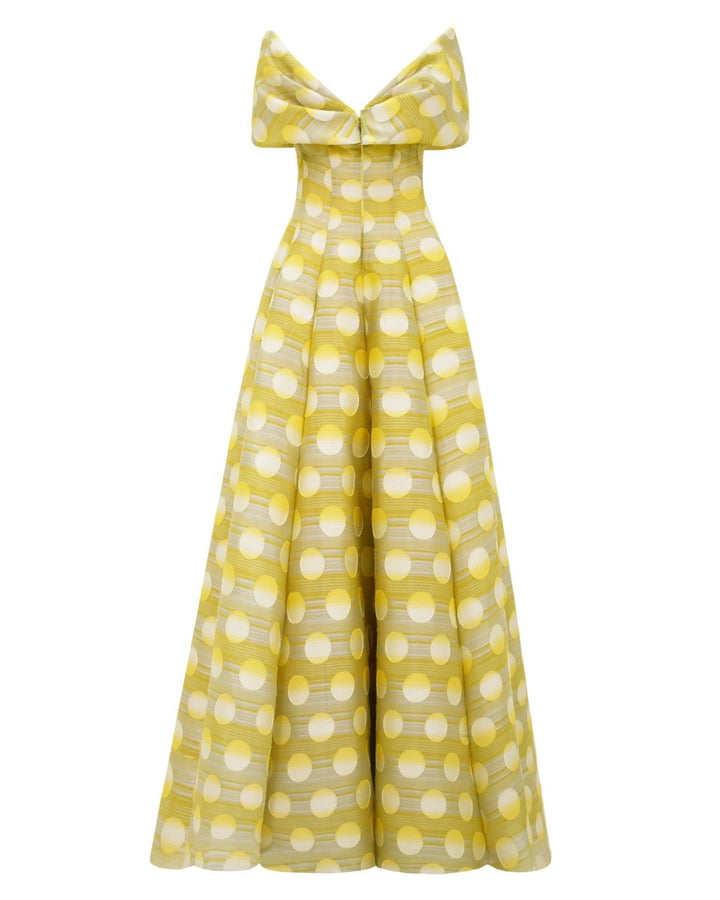 Bow - Like Flared Dress - Gemy Maalouf