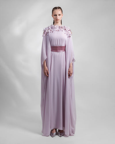 Loose Long Lilac Dress