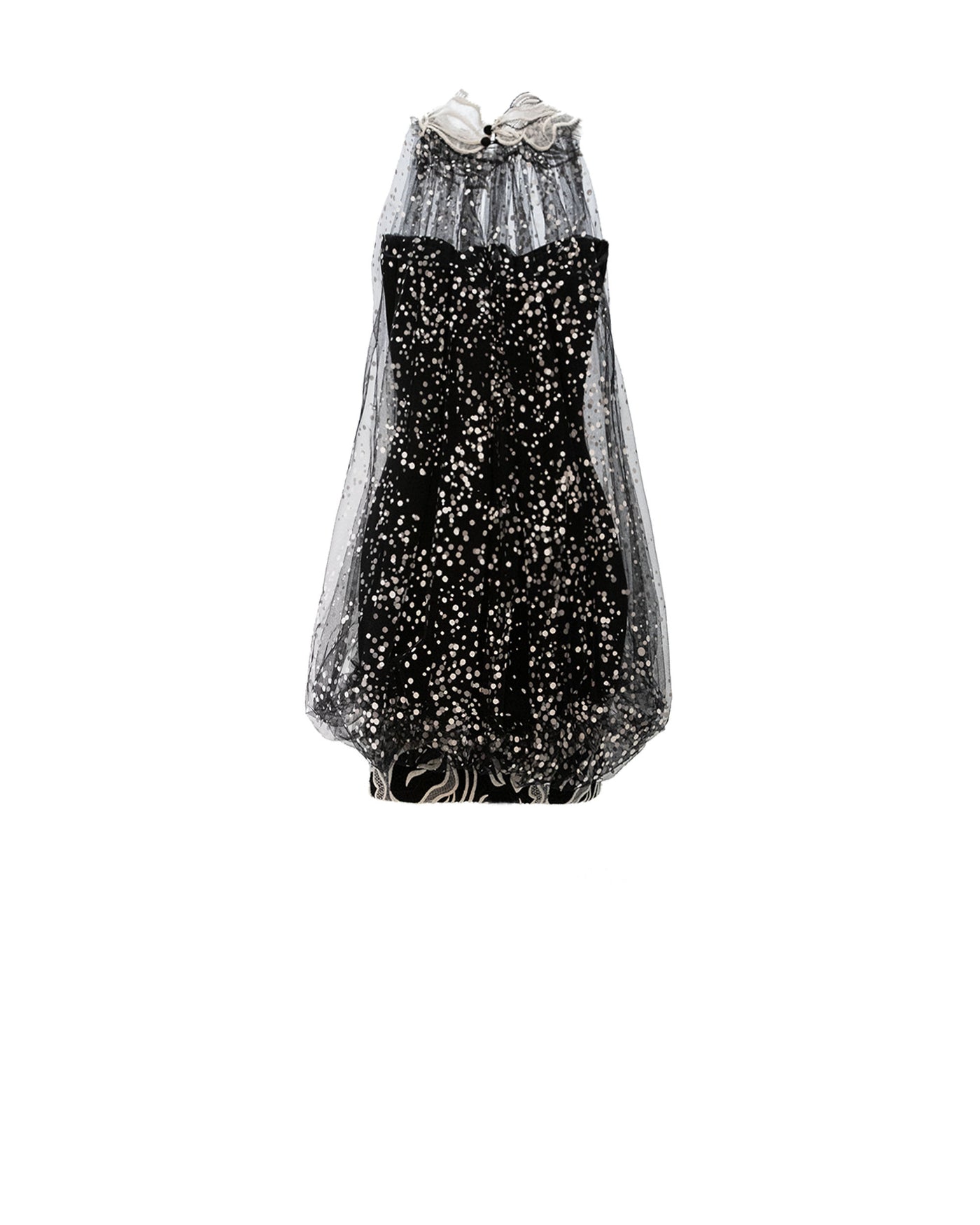 Halter-Neckline Short Dress