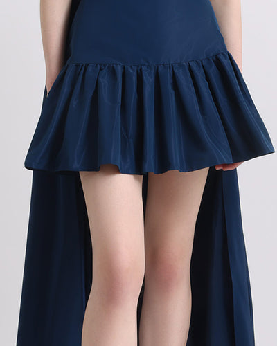 Short Taffeta Skirt