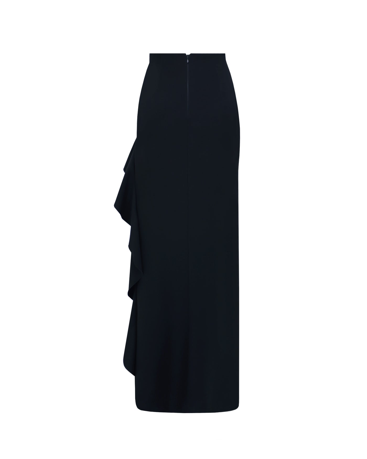 Asymmetrical Crepe Skirt