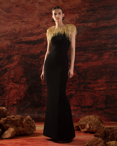Long Dress With Embellishments