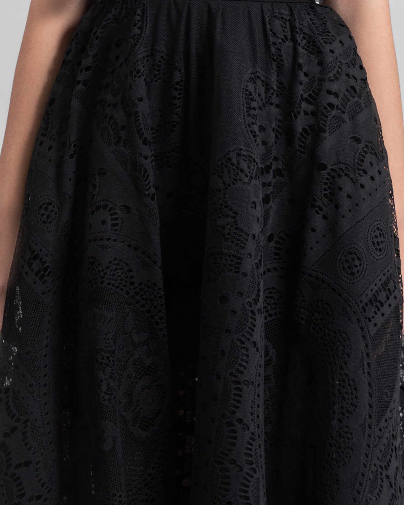 Lace Black Skirt