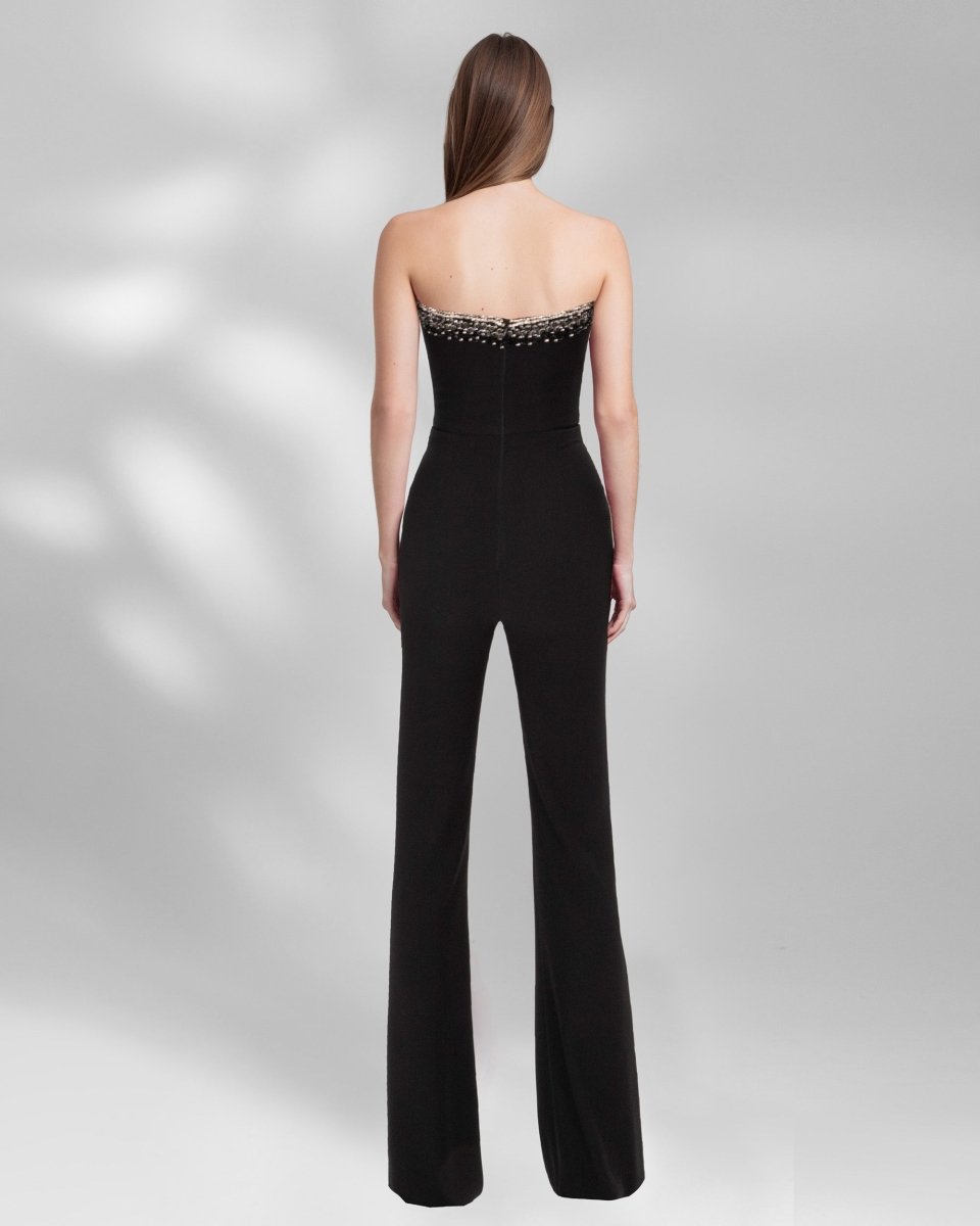 Beaded Jumpsuit - Gemy Maalouf