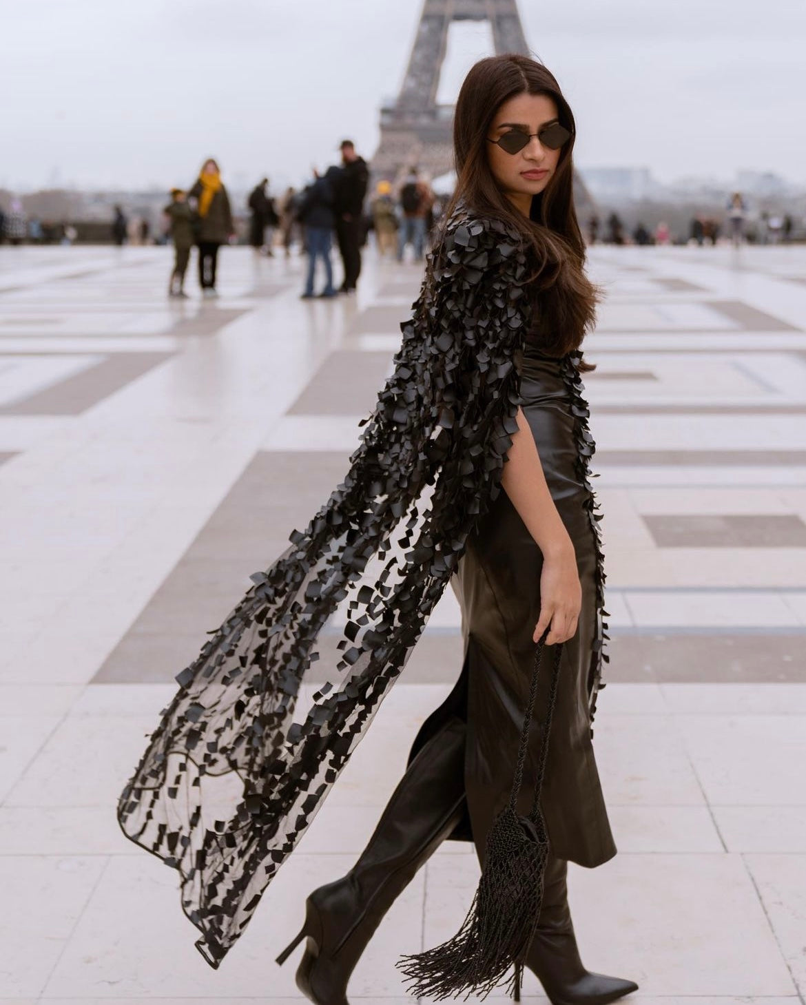 Tanya Ghavri at Paris Fashion Week