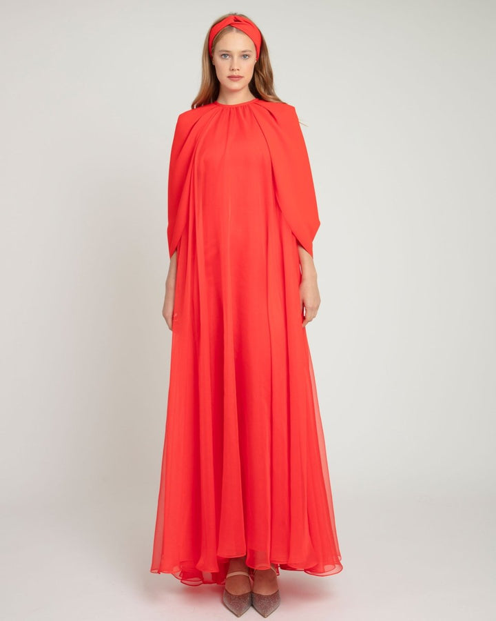 Cape - Like Sleeves Flared Kaftan - Gemy Maalouf